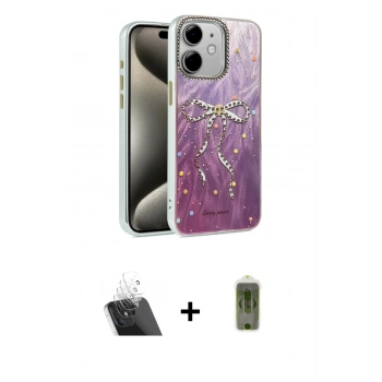MARSİLYAN™- iPhone 11 Kılıf Zirve Modern Prime - Siyah Joko Magic 5D Hayalet Cam + Kamera Lens Koruma Cam - SF