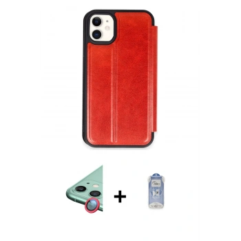 MARSİLYAN™- iPhone 11 Kılıf Zirve Yansıma Serisi - Siyah Joko Magic 5D Cam + Raze Metal Kamera Lens - KI
