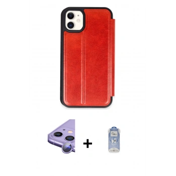 MARSİLYAN™- iPhone 11 Kılıf Zirve Yansıma Serisi - Siyah Joko Magic 5D Cam + Raze Metal Kamera Lens - MR