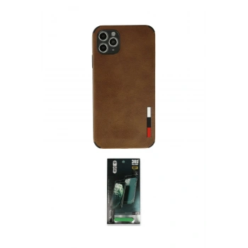 MARSİLYAN™- iPhone 11 Pro Kılıf Doruk Asil Koleksiyonu - Şeffaf 360 Full Body Arka Koruyucu