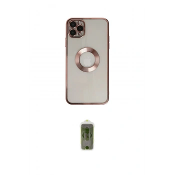 MARSİLYAN™- iPhone 11 Pro Kılıf Pusula Form - Siyah Joko Magic 5D Hayalet Cam