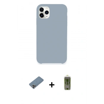 MARSİLYAN™- iPhone 11 Pro Kılıf Zirve Modern Özel Seri - Siyah Joko Magic 5D Hayalet Cam + Shine Kamera Lens Koruma Cam - GI