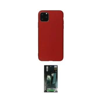 MARSİLYAN™- iPhone 11 Pro Max Kılıf Kozmos Yansıma Özel Seri - Şeffaf 360 Full Body Arka Koruyucu