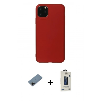 MARSİLYAN™- iPhone 11 Pro Max Kılıf Kozmos Yansıma Özel Seri - Siyah Bilvis Hayalet Cam Ekran Koruyucu + Shine Kamera Lens Koruma Cam - SH