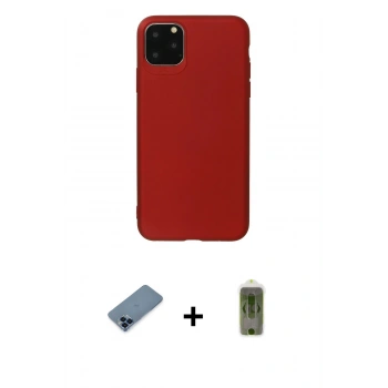 MARSİLYAN™- iPhone 11 Pro Max Kılıf Kozmos Yansıma Özel Seri - Siyah Joko Magic 5D Hayalet Cam + Metal Kamera Lens Koruma Cam - MI