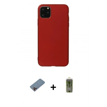 MARSİLYAN™- iPhone 11 Pro Max Kılıf Kozmos Yansıma Özel Seri - Siyah Joko Magic 5D Hayalet Cam + Shine Kamera Lens Koruma Cam - PE