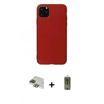 MARSİLYAN™- iPhone 11 Pro Max Kılıf Kozmos Yansıma Özel Seri - Siyah Joko Magic 5D Hayalet Cam + Pers Alüminyum Kamera Lens - YL