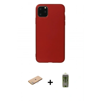MARSİLYAN™- iPhone 11 Pro Max Kılıf Kozmos Yansıma Özel Seri - Siyah Joko Magic 5D Hayalet Cam + Renkli Kamera Lens Koruma Cam - PE