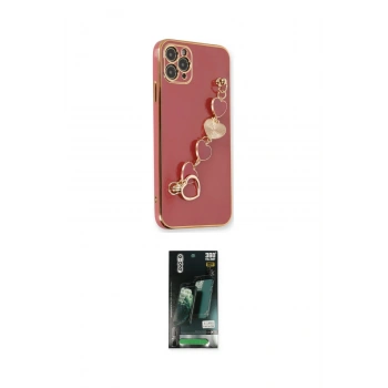MARSİLYAN™- iPhone 11 Pro Max Kılıf Nova Işık Prime - Siyah 360 Mat Full Body Arka Koruyucu