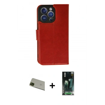 MARSİLYAN™- iPhone 11 Pro Max Kılıf Siluet Işık Serisi - Şeffaf 360 Full Body Arka Koruyucu + Rainbow Kamera Lens Koruma Cam - YL