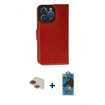 MARSİLYAN™- iPhone 11 Pro Max Kılıf Siluet Işık Serisi - Siyah 18D Cam Ekran Koruyucu + Pers Alüminyum Kamera Lens - KI
