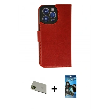 MARSİLYAN™- iPhone 11 Pro Max Kılıf Siluet Işık Serisi - Siyah 34D Izgaralı Cam + Rainbow Kamera Lens Koruma Cam - YL