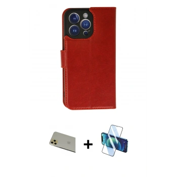 MARSİLYAN™- iPhone 11 Pro Max Kılıf Siluet Işık Serisi - Siyah 3D Antistatik Cam Ekran Koruyucu + Rainbow Kamera Lens Koruma Cam - GD