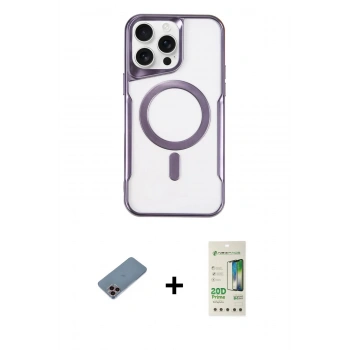 MARSİLYAN™- iPhone 11 Pro Max Kılıf Yadigar Klasik Özel Seri - Siyah 20D Premium Cam Ekran Koruyucu + Shine Kamera Lens Koruma Cam - PE