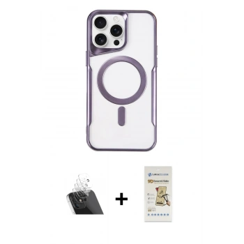 MARSİLYAN™- iPhone 11 Pro Max Kılıf Yadigar Klasik Özel Seri - Siyah Mat Seramik Nano Ekran Koruyucu + Kamera Lens Koruma Cam - SF