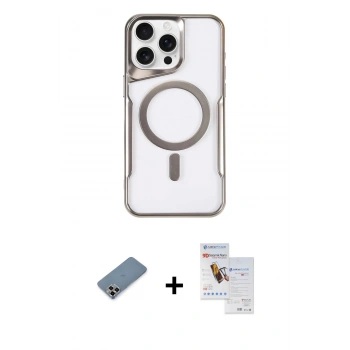 MARSİLYAN™- iPhone 11 Pro Max Kılıf Yadigar Klasik Özel Seri - Siyah Seramik Nano Ekran Koruyucu + Metal Kamera Lens Koruma Cam - MR