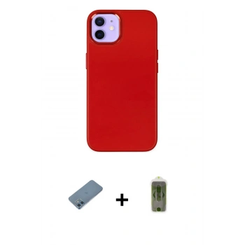 MARSİLYAN™- iPhone 12 Kılıf Çekirdek Çizgi - Siyah Joko Magic 5D Hayalet Cam + Shine Kamera Lens Koruma Cam - MI