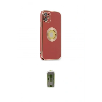 MARSİLYAN™- iPhone 12 Kılıf İz Form Serisi - Siyah Joko Magic 5D Hayalet Cam