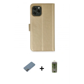 MARSİLYAN™- iPhone 12 Kılıf Siluet Işık Serisi - Siyah Joko Magic 5D Hayalet Cam + Shine Kamera Lens Koruma Cam - GI