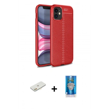 MARSİLYAN™- iPhone 12 Mini Kılıf Doruk Klasik Özel Seri - Şeffaf Royal Nano Ekran Koruyucu + Renkli Kamera Lens Koruma Cam - TU