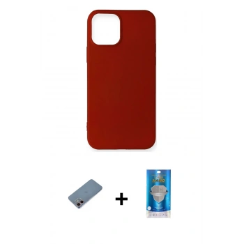 MARSİLYAN™- iPhone 12 Mini Kılıf Kozmos Yansıma Özel Seri - Şeffaf Royal Nano Ekran Koruyucu + Shine Kamera Lens Koruma Cam - PE