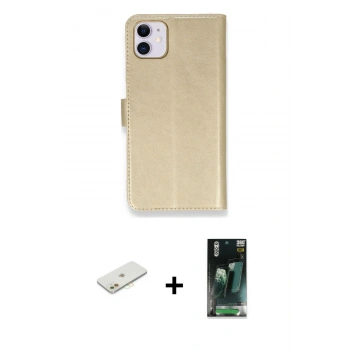 MARSİLYAN™- iPhone 12 Mini Kılıf Siluet Işık Serisi - Şeffaf 360 Full Body Arka Koruyucu + Renkli Kamera Lens Koruma Cam - TU