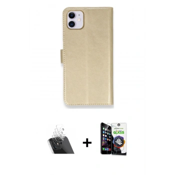 MARSİLYAN™- iPhone 12 Mini Kılıf Siluet Işık Serisi - Şeffaf Temperli Cam Ekran Koruyucu + Kamera Lens Koruma Cam - SF