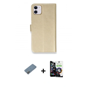 MARSİLYAN™- iPhone 12 Mini Kılıf Siluet Işık Serisi - Şeffaf Temperli Cam Ekran Koruyucu + Shine Kamera Lens Koruma Cam - GI