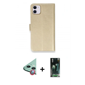 MARSİLYAN™- iPhone 12 Mini Kılıf Siluet Işık Serisi - Siyah 360 Mat Full Body Arka Koruyucu + Raze Metal Kamera Lens - KI
