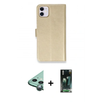MARSİLYAN™- iPhone 12 Mini Kılıf Siluet Işık Serisi - Siyah 360 Mat Full Body Arka Koruyucu + Raze Metal Kamera Lens - YL