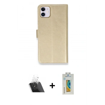 MARSİLYAN™- iPhone 12 Mini Kılıf Siluet Işık Serisi - Siyah Polymer Nano Ekran Koruyucu + Kamera Lens Koruma Cam - SF