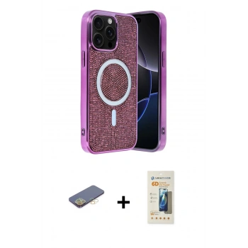 MARSİLYAN™- iPhone 12 Pro Kılıf Eksen Çizgi - Siyah 6D Mat Seramik Hayalet Nano Ekran Koruyucu + Renkli Kamera Lens Koruma Cam - SI