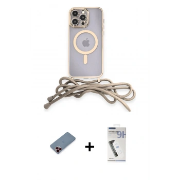 MARSİLYAN™- iPhone 12 Pro Kılıf Eksen Özel Seri - Şeffaf Uv Polymer Nano Ekran Koruyucu + Metal Kamera Lens Koruma Cam - KI