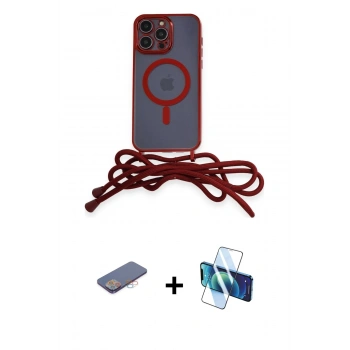 MARSİLYAN™- iPhone 12 Pro Kılıf Eksen Özel Seri - Siyah 3D Antistatik Seramik Nano Ekran Koruyucu + Renkli Kamera Lens Koruma Cam - PE