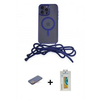 MARSİLYAN™- iPhone 12 Pro Kılıf Eksen Özel Seri - Siyah Polymer Nano Ekran Koruyucu + Renkli Kamera Lens Koruma Cam - PE