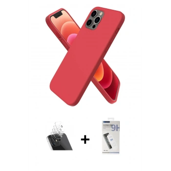 MARSİLYAN™- iPhone 12 Pro Kılıf Kozmos Yansıma Özel Seri - Şeffaf Uv Polymer Nano Ekran Koruyucu + Kamera Lens Koruma Cam - SF