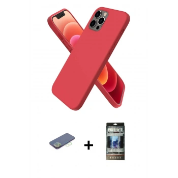 MARSİLYAN™- iPhone 12 Pro Kılıf Kozmos Yansıma Özel Seri - Siyah 34D Hayalet Izgaralı Cam + Renkli Kamera Lens Koruma Cam - YL