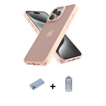MARSİLYAN™- iPhone 12 Pro Max Kılıf Atlas Form - Siyah Joko Magic 5D Cam + Shine Kamera Lens Koruma Cam - MI