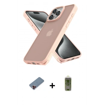 MARSİLYAN™- iPhone 12 Pro Max Kılıf Atlas Form - Siyah Joko Magic 5D Hayalet Cam + Metal Kamera Lens Koruma Cam - KI