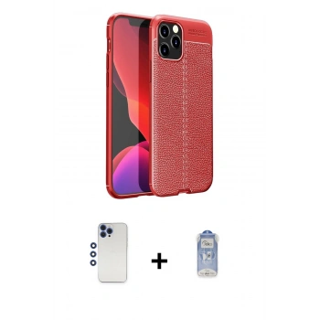 MARSİLYAN™- iPhone 12 Pro Max Kılıf Doruk Klasik Özel Seri - Siyah Joko Magic 5D Cam + Shine Kamera Lens - LT