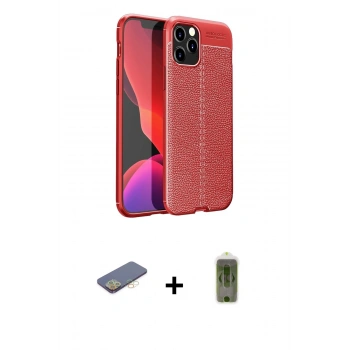 MARSİLYAN™- iPhone 12 Pro Max Kılıf Doruk Klasik Özel Seri - Siyah Joko Magic 5D Hayalet Cam + Renkli Kamera Lens Koruma Cam - SI