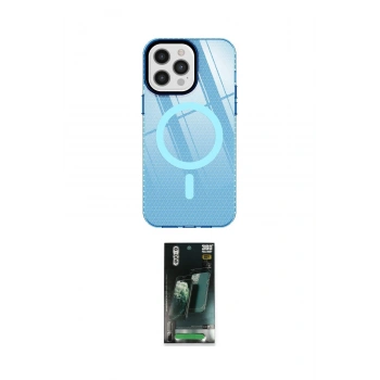 MARSİLYAN™- iPhone 12 Pro Max Kılıf Doruk Prime - Siyah 360 Mat Full Body Arka Koruyucu