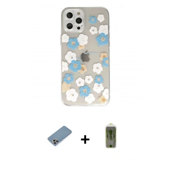 MARSİLYAN™- iPhone 12 Pro Max Kılıf Eksen Asil Prime - Siyah Joko Magic 5D Hayalet Cam + Shine Kamera Lens Koruma Cam - GI
