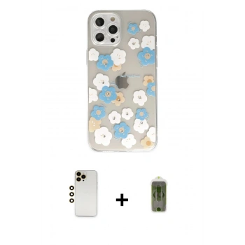 MARSİLYAN™- iPhone 12 Pro Max Kılıf Eksen Asil Prime - Siyah Joko Magic 5D Hayalet Cam + Shine Kamera Lens - GD