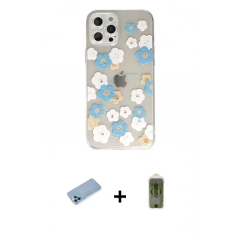 MARSİLYAN™- iPhone 12 Pro Max Kılıf Eksen Asil Prime - Siyah Joko Magic 5D Hayalet Cam + Shine Kamera Lens Koruma Cam - MI