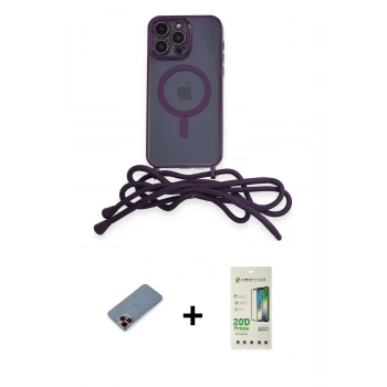 MARSİLYAN™- iPhone 12 Pro Max Kılıf Eksen Özel Seri - Siyah 20D Premium Cam Ekran Koruyucu + Metal Kamera Lens Koruma Cam - KI