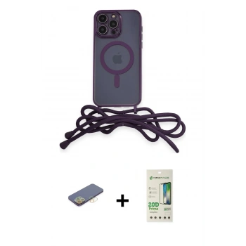 MARSİLYAN™- iPhone 12 Pro Max Kılıf Eksen Özel Seri - Siyah 20D Premium Cam Ekran Koruyucu + Renkli Kamera Lens Koruma Cam - SI