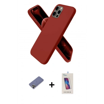 MARSİLYAN™- iPhone 12 Pro Max Kılıf Kozmos Yansıma Özel Seri - Siyah Joko 5D Cam + Metal Kamera Lens Koruma Cam - GD