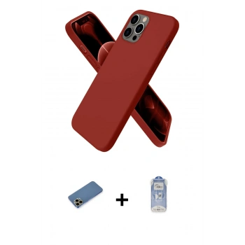 MARSİLYAN™- iPhone 12 Pro Max Kılıf Kozmos Yansıma Özel Seri - Siyah Joko Magic 5D Cam + Shine Kamera Lens Koruma Cam - GD