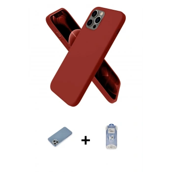 MARSİLYAN™- iPhone 12 Pro Max Kılıf Kozmos Yansıma Özel Seri - Siyah Joko Magic 5D Cam + Shine Kamera Lens Koruma Cam - GS